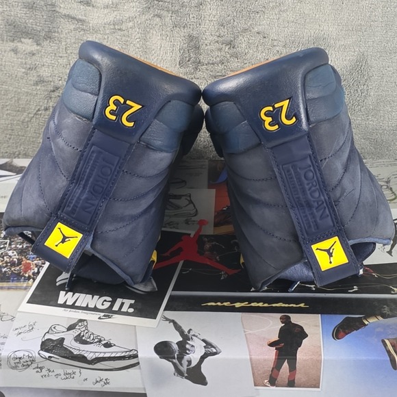 Size 8.5 - Air Jordan 12 Retro Michigan main image 7